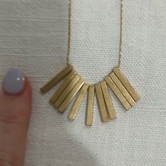 Altar'd State Short Hanging Bars Pendant Necklace - Picture 3 of 3